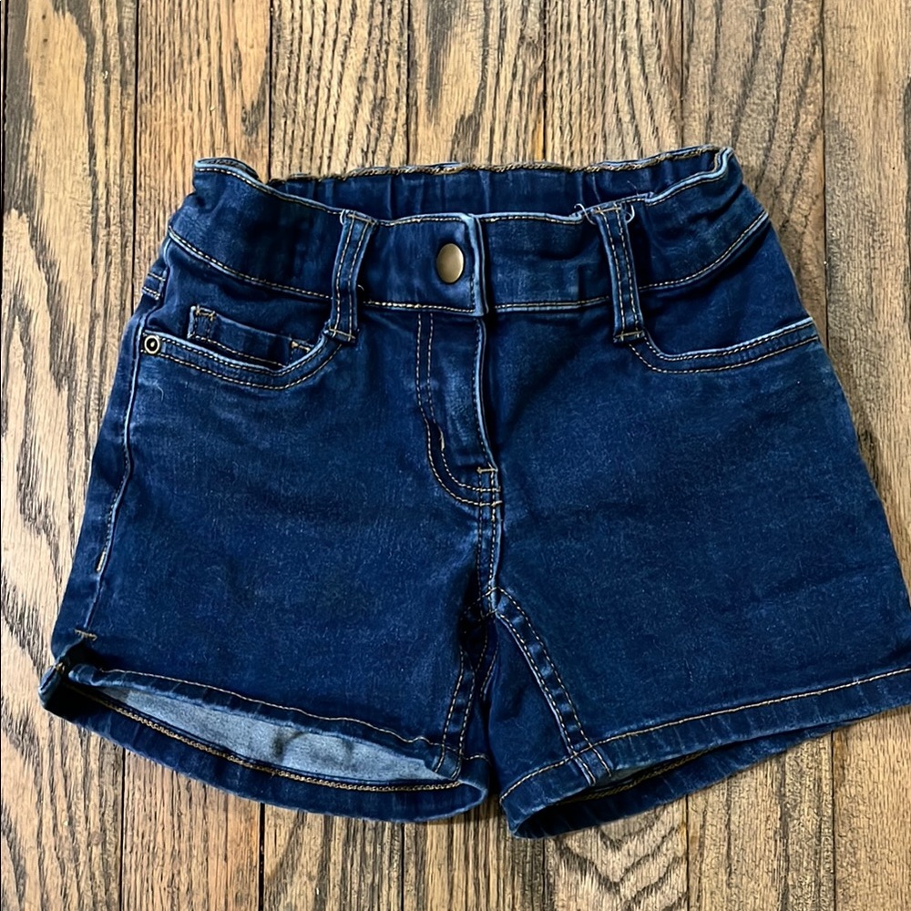 Hanna Andersson Blue Denim Shorts Casual Summer Style size 5